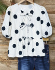 Polka Dot Darling Blouse