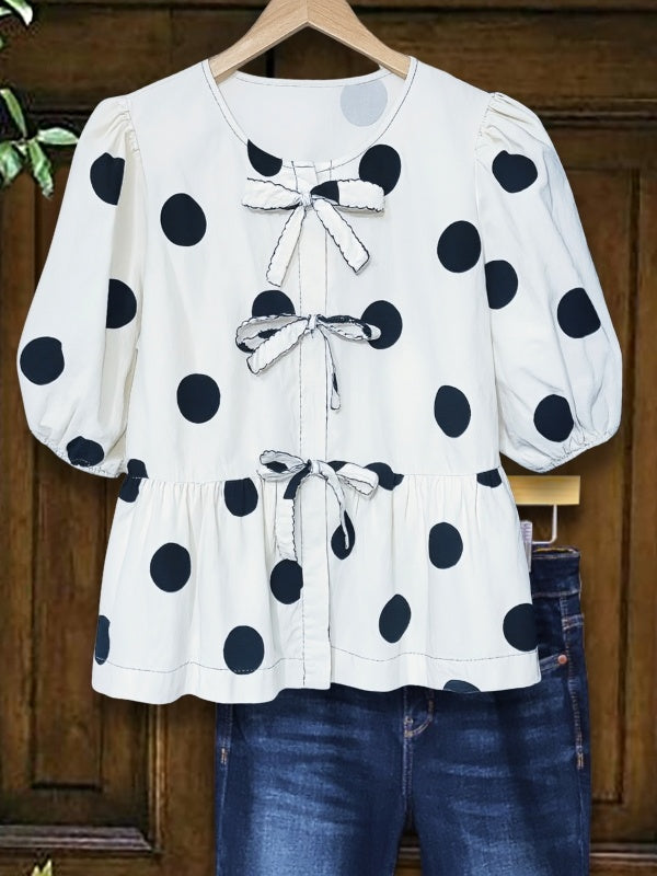 Polka Dot Darling Blouse