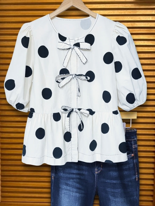 Polka Dot Darling Blouse