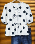 Polka Dot Darling Blouse
