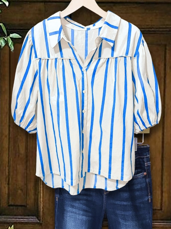 Blue Breeze Stripe Shirt