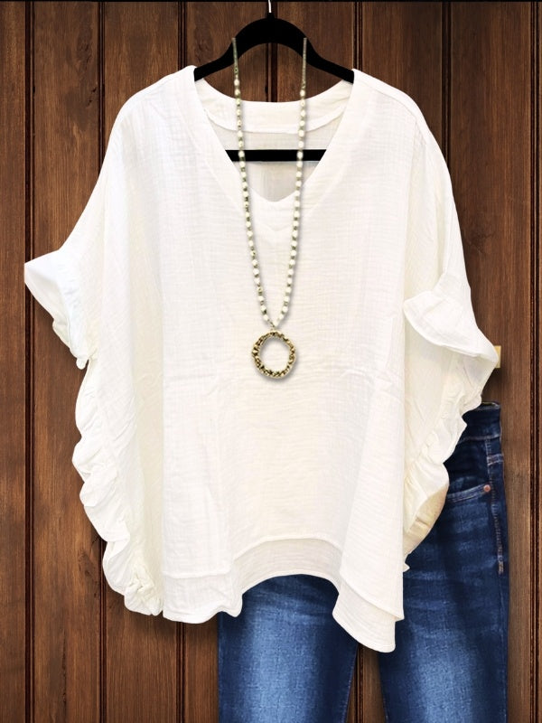 Cloud Soft Poncho Top
