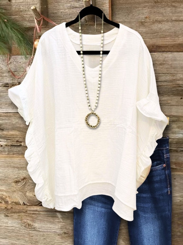 Cloud Soft Poncho Top