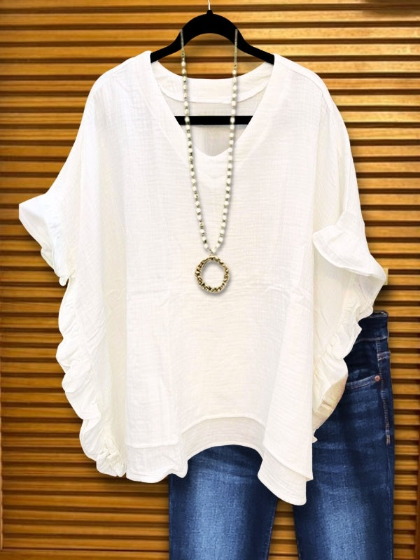 Cloud Soft Poncho Top