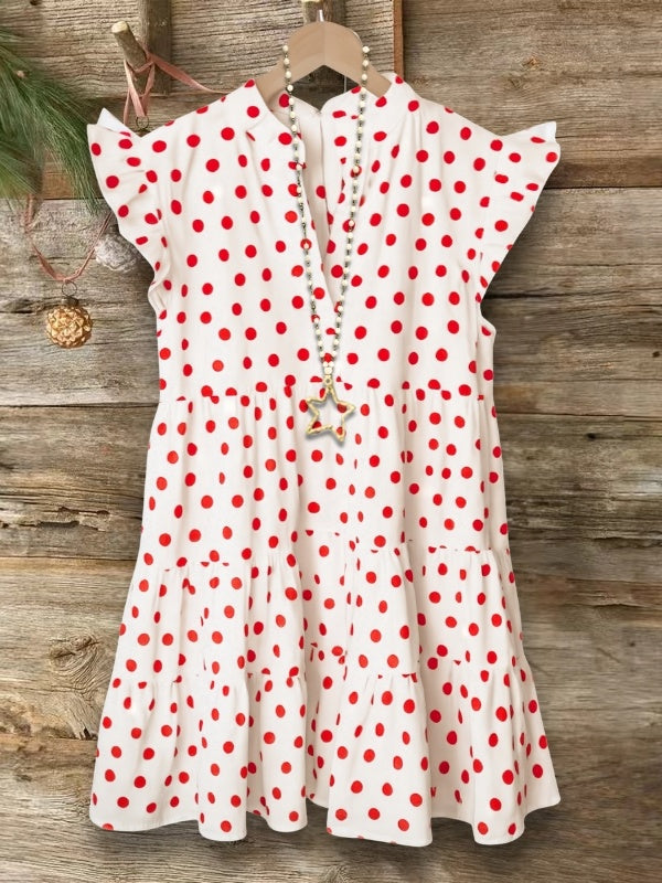Cherry Pop Ruffle Dress