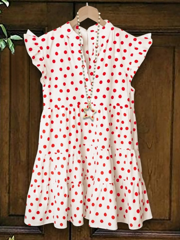 Cherry Pop Ruffle Dress