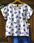 Indigo Petal Pop Tee