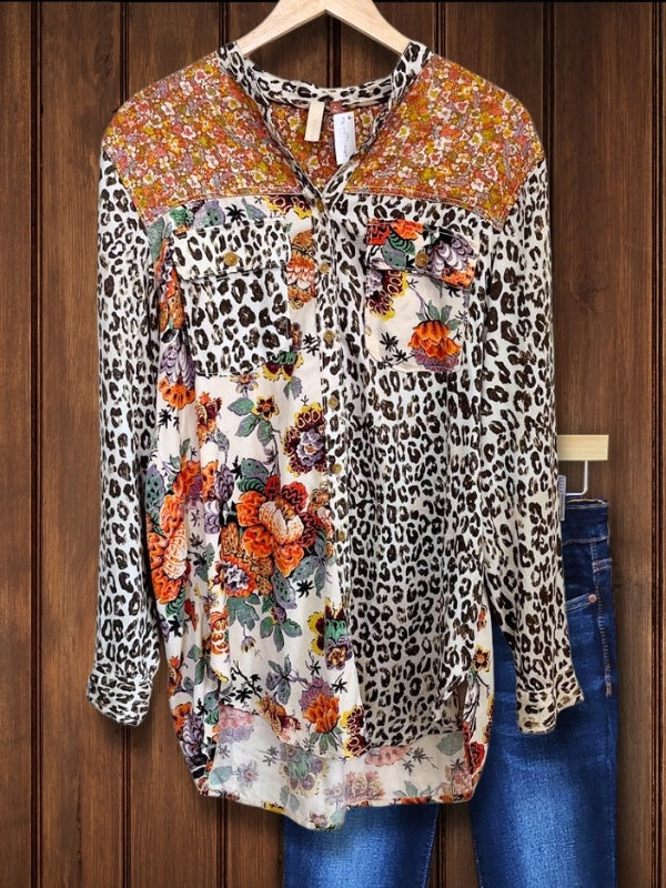 Wild Bloom Mix Shirt