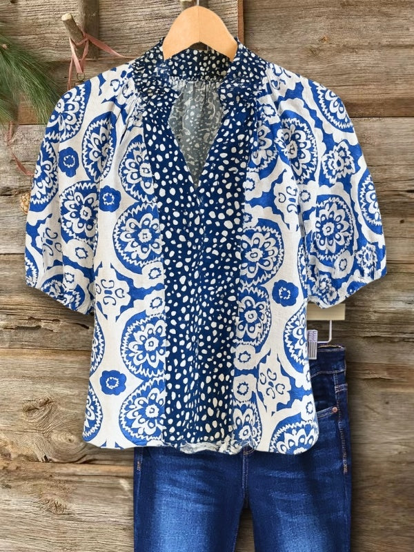 Boho Tile Mix Top