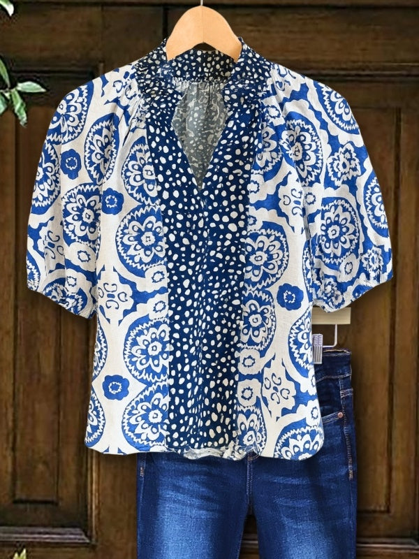 Boho Tile Mix Top