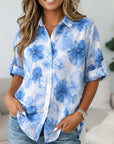 Blue Blossom Breeze Shirt