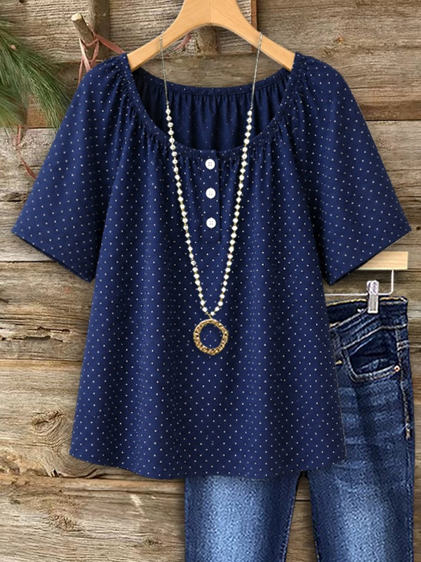 Midnight Dots Everyday Top