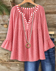 Cherry Orchard Babydoll Blouse