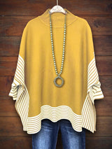 SassyGrace Exclusive Striped Knit Sweater