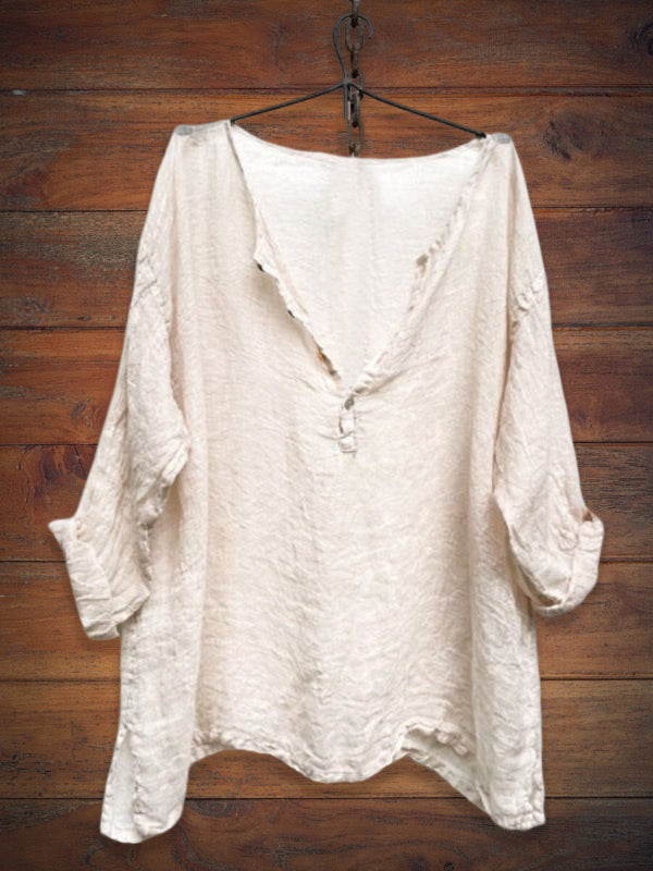 Laid Back Button Down Top