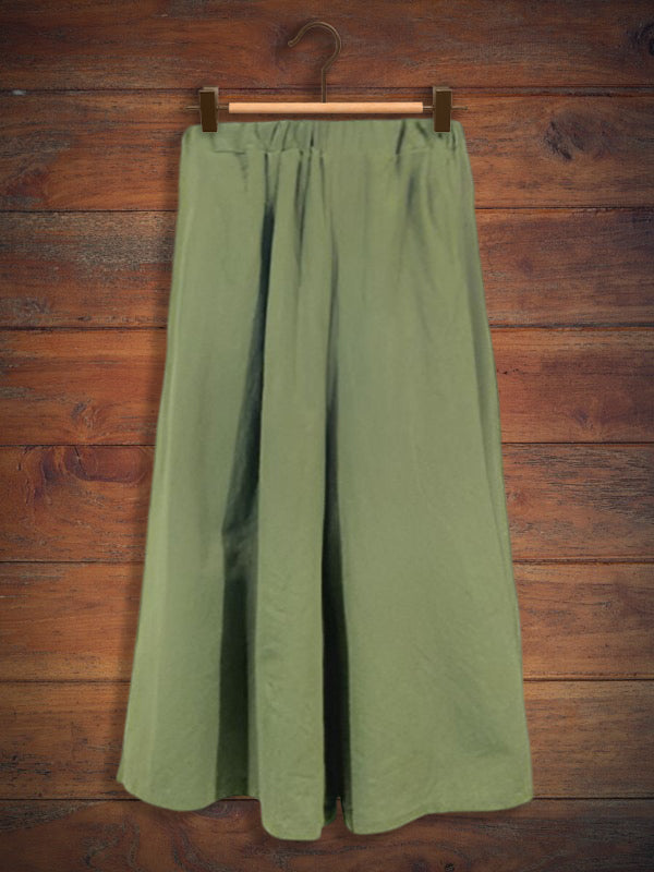 Super Relaxed Palazzo Pant in Linen Blend (Fits 99-149 lbs)